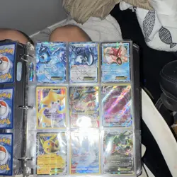 Pokemon TCG Pokemon GO Binder Lot 108 Cards TAG TEAM GX EX V Shiny Holo Foil EN - Image 3