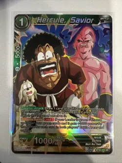 Hercule, Savior BT30-055 Super Rare Dragon Ball Super Card - Image 1