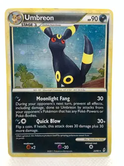 Umbreon 22/95 Holo Rare Call of Legends HOLO SWIRL Pokemon TCG - Image 1