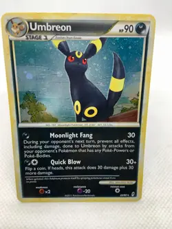 Umbreon 22/95 Holo Rare Call of Legends HOLO SWIRL Pokemon TCG - Image 5