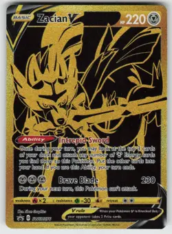 UR - 03 Holo Zacian V SWSH076 Promo SWSH: Sword & Shield Promo Cards - Image 1