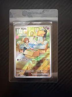 Pokemon TCG Ralts Scarlet & Violet Holo Illustration Rare Card 211/198 Base Set - Image 3