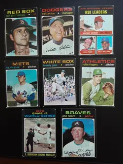 1971 Topps - Baseball Lot Of 8 - Image 1