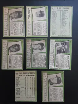 1971 Topps - Baseball Lot Of 8 - Image 2