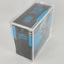 Magnetic Acrylic Case & Pokemon Black Bolt Elite Trainer Box ETB Factory Sealed - Image 3