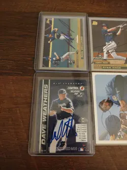 Milwaukee Brewers Signed Lot Of 10 Auto David Weathers Ronnie Belliard And More - Image 2