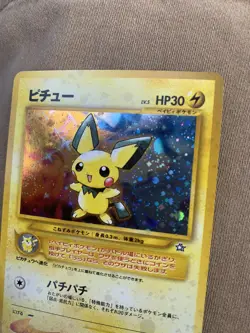 Pichu Neo Genesis Holo Rare #172 Pokemon Japanese 2002 NM - Image 4