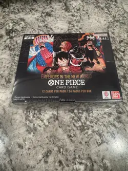 One Piece OP-09 Booster Box Emperors in the New World English Edition Sealed - Image 1