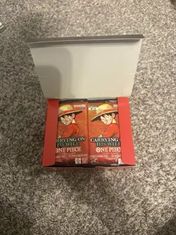 One Piece TCG - Carrying On His Will (OP13) - Booster Box English Unsealed READ - Image 3