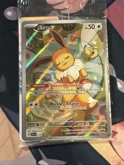 Pokemon TCG Eevee 173 Holo Promo Prismatic Evolutions Sealed - Image 1