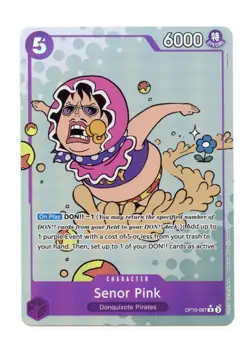 Senor Pink (Parallel) OP10-067 FOIL R Royal Blood One Piece NM - Image 1