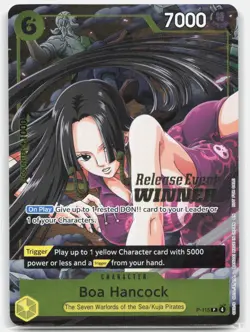 Boa Hancock (Release Event Winner) P-115 FOIL OP15 One Piece Promo Card NM - Image 1