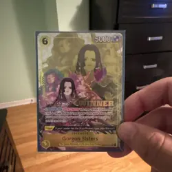 Bandai ONE PIECE Card Game Gorgon Sisters OP-14-105 Foil Winner - Image 1