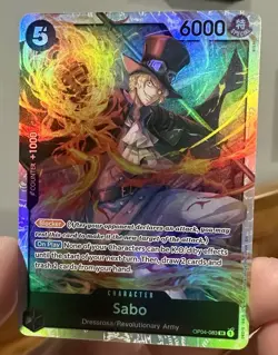 Sabo (Reprint) OP04-083 Premium Booster -The Best- Vol. 2 One Piece Foil NM - Image 1