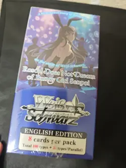 Rascal Does Not Dream Of Bunny Girl Booster Box - Weiss Schwarz - Sealed - EN - Image 1