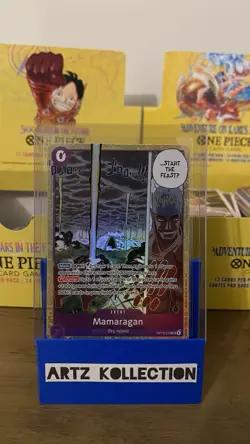 One Piece OP-15 Mamaragan Super Rare Mint Condition English Event Card - Image 1