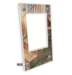 POKEMON TCG EXTENDED ART ACRYLIC CASE CARD WHIMSICOTT EX 165 WHITE FLARE L28 - Image 2