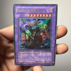 Gatling Dragon FET-EN035 Flaming Eternity 1st Edition Ultra Rare MINTY - Image 1