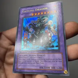 Gatling Dragon FET-EN035 Flaming Eternity 1st Edition Ultra Rare MINTY - Image 2