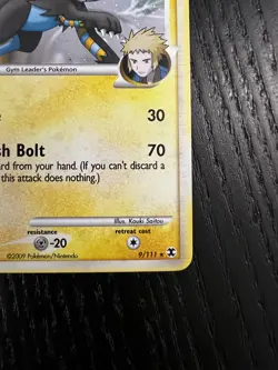 Luxray GL lv.48 9/111 Rare Rising Rivals Holo Pokemon Card NEAR MINT NM - Image 4
