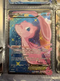 Mew EX RC24/RC25 Ungraded 2013 Pokemon Card FULL ART Legendary Treasures - Image 1