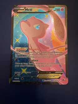 Mew EX RC24/RC25 Ungraded 2013 Pokemon Card FULL ART Legendary Treasures - Image 2