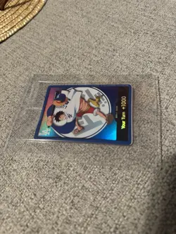 One Piece Dodgers Promo Card Monkey D. Luffy DON 2026 - Image 4