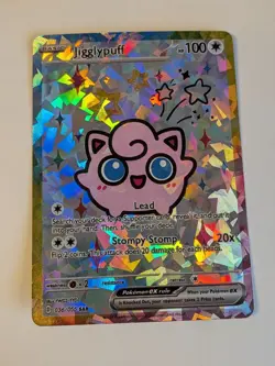 Derpy Pokemon Jigglypuff Special Doujin Holo Art Card - Image 1