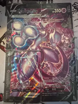 Mewtwo V-Union SWSH159 - SWSH152 - Full Set Pokemon TCG Promo Card - NM - Image 1