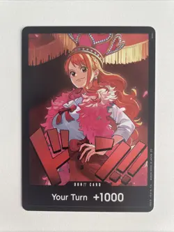 DON!! Card (Nami) Foil EB03 Extra Booster: One Piece Heroines Edition English NM - Image 1