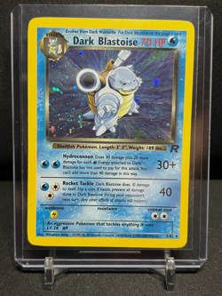 Dark Blastoise 3/82 Holo Rare Pokemon 2000 Team Rocket - MP - Image 1