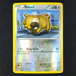 Bidoof 106/124 Holo - Dragons Exalted - Pokemon Card - Image 1