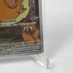 Team Rocket's Raticate Illustration Rare SV10: Destined Rivals 202/182 NM Card - Image 4
