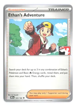 Pokemon Ethan's Adventure Destined Rivals 165/182 Prize Pack Series 9 - Image 1