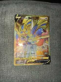 Pokemon Card Zacian V 211/202 Secret Rare Sword Shield Graded PSA 10 Gem - Image 1
