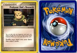 Pokemon Card - Professor Oak's Research 80/101 Dragon Frontiers Uncommon MP - Image 3