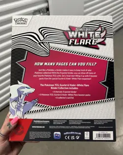 Pokemon White Flare Binder Collection Box Brand New Sealed - Image 2