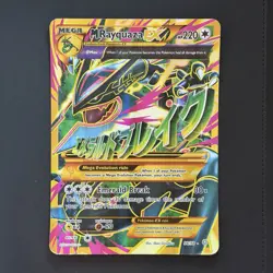 M Rayquaza EX Shiny 98/98 XY Ancient Origins Holo Jumbo Card - Image 1