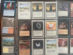 MTG Card Lot See Pictures: Revised, Tempest, Dominaria Mythics/Rares/Lands - Image 2