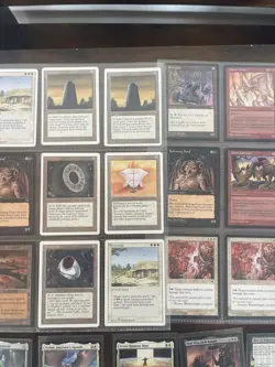 MTG Card Lot See Pictures: Revised, Tempest, Dominaria Mythics/Rares/Lands - Image 4