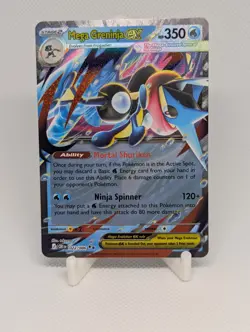 Mega Greninja ex Chaos Rising Double Rare Holo Card 022/086 NM, Pokemon TCG - Image 1