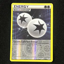Double Colorless Energy 74/83 Uncommon Reverse Holo Pokemon Card MP/HP TCG - Image 1