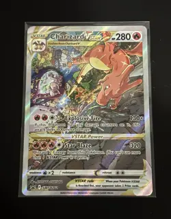 Pokemon TCG Charizard VSTAR Sword & Shield Promo Holo Card SWSH262 280 HP - Image 1