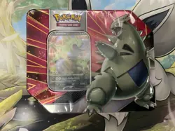 Pokemon TCG Tyranitar - V Strikers Tin Sealed - Image 1