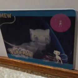 Pokemon Mew Lenticular Full Motion The First Movie Promotional Card 2 Of 5 - Image 2