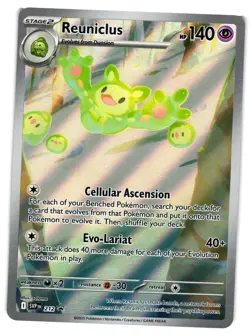 Pokemon TCG Reuniclus SV: Scarlet & Violet Promo Cards 212 Holo NM - Image 1