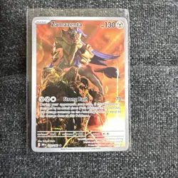 Zamazenta 201/182 Destined Rivals Full Art Illustration Rare Pokemon Card - Image 1