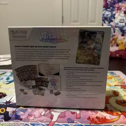 Pokemon Center Prismatic Evolutions ETB New Sealed (ding in corner) - Image 2