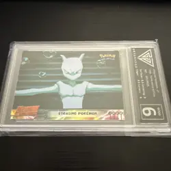 Pokemon Topps Mewtwo Srtikes Back #27 Stealing Pokemon - Image 1
