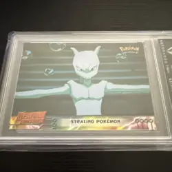 Pokemon Topps Mewtwo Srtikes Back #27 Stealing Pokemon - Image 2